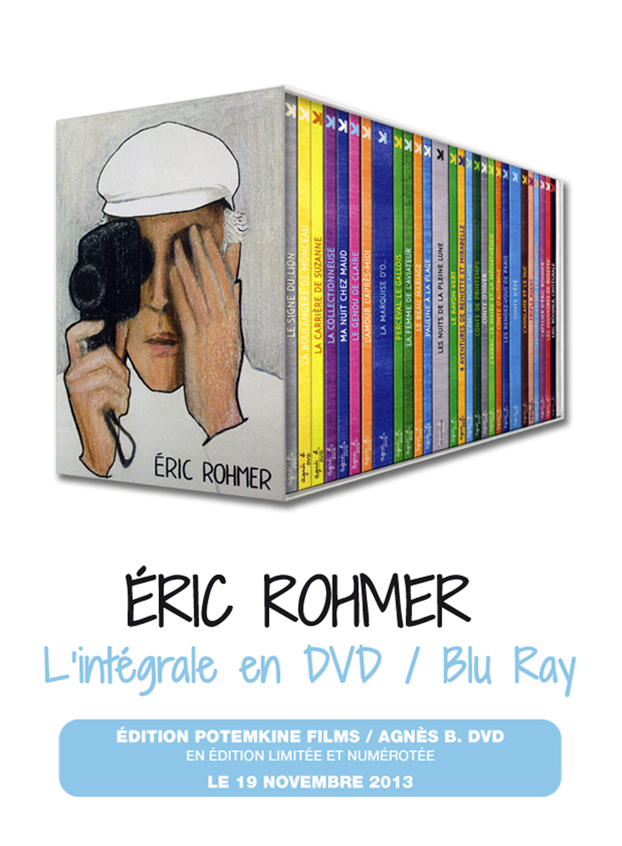Coffret Eric Rohmer, l'intégrale