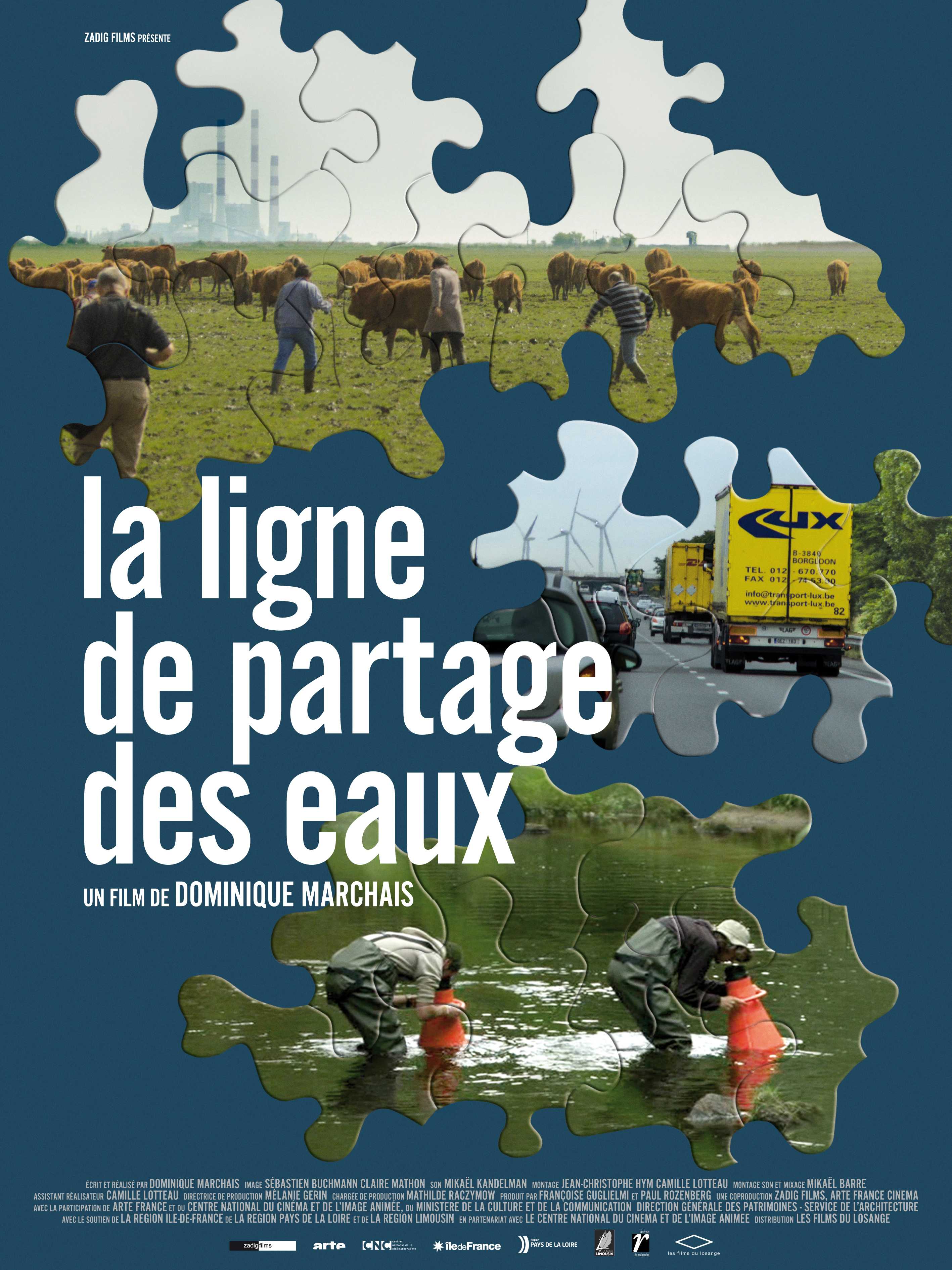 La ligne de partage des eaux